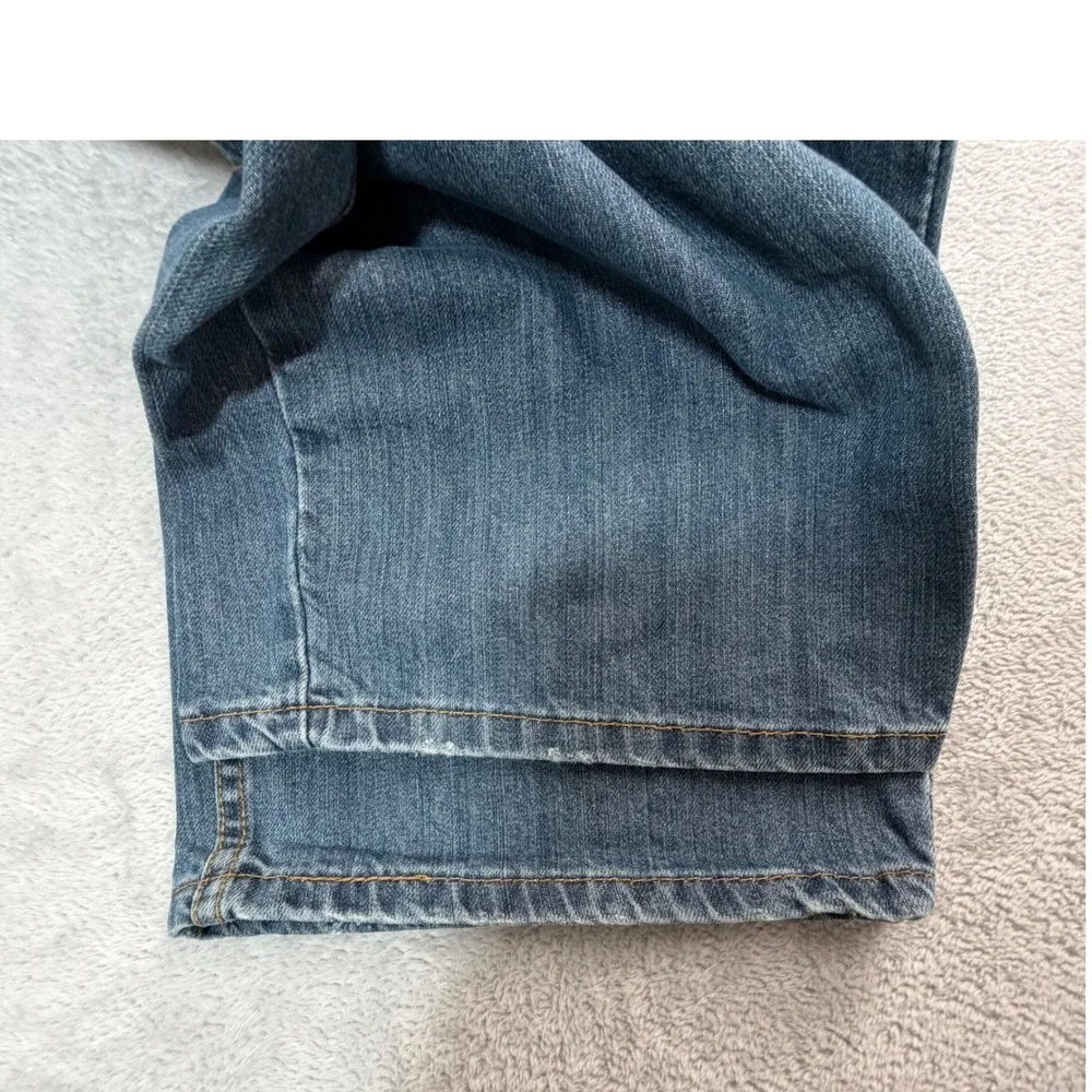 Levis 559 Jeans Mens 46x30 Blue Denim Relaxed Fit Straight Leg Workwear Casual